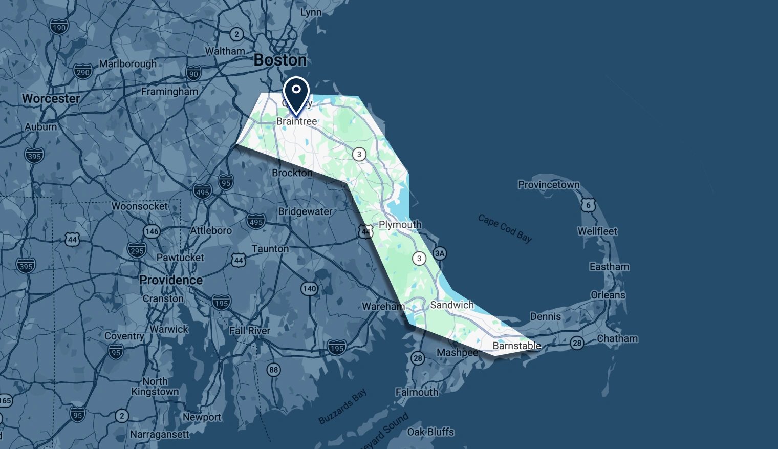 Website Photos map full width