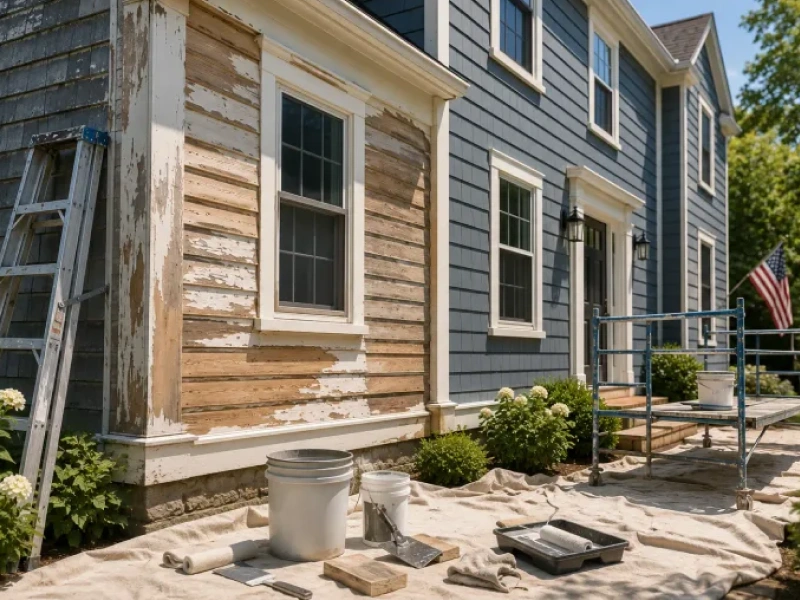 Why Professional Exterior Painting in Massachusetts Requires Special Prep